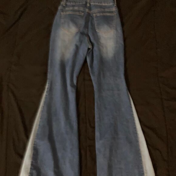 Women's Blue and Navy Jeans - Picture 4 of 4